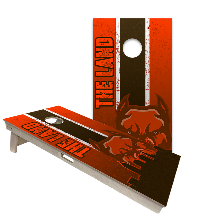 World Series of Cornhole Official 2' x 4' Professional Cornhole Board Runway 2402P - The Land