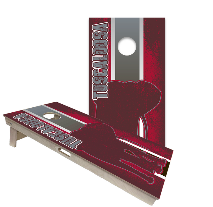 World Series of Cornhole Official 2' x 4' Professional Cornhole Board Runway 2402P - Tuscaloosa