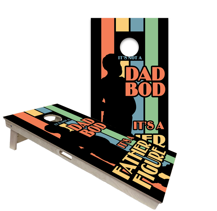 World Series of Cornhole Official 2' x 4' Professional Cornhole Board Runway 2402P - Dad Bod