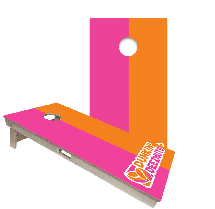 World Series of Cornhole Official 2' x 4' Professional Cornhole Board Runway 2402P - Dunkin Deeznuts