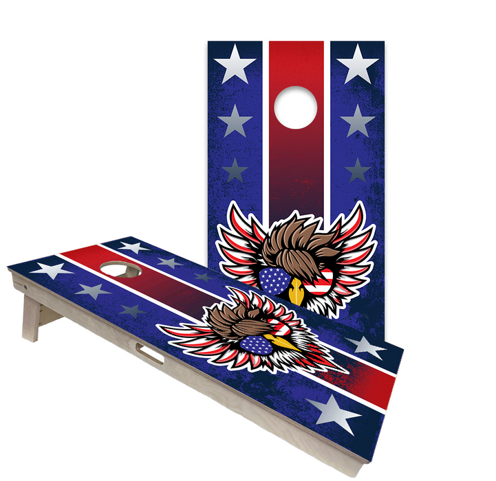 World Series of Cornhole Official 2' x 4' Professional Cornhole Board Runway 2402P - You Free Tonight