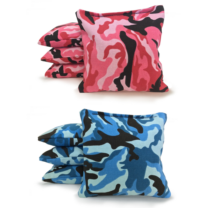 Set of 8 Regulation Duck Cloth Cornhole Bags - All Weather Resin