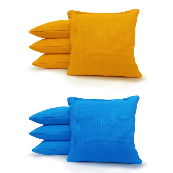 Set of 8 Regulation Duck Cloth Cornhole Bags - All Weather Resin