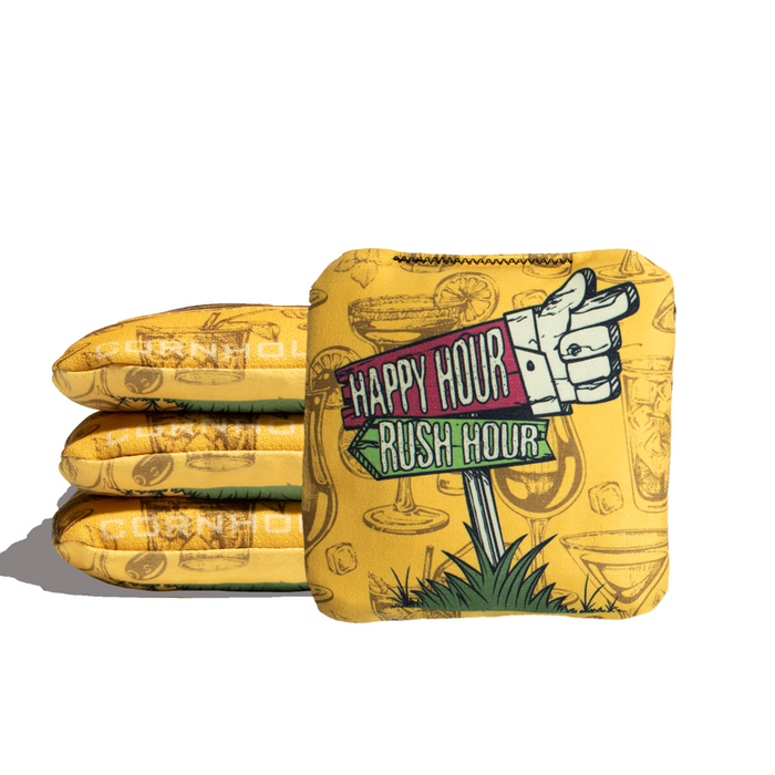 World Series of Cornhole 6-IN Professional Cornhole Bag Rapter - Happy Hour