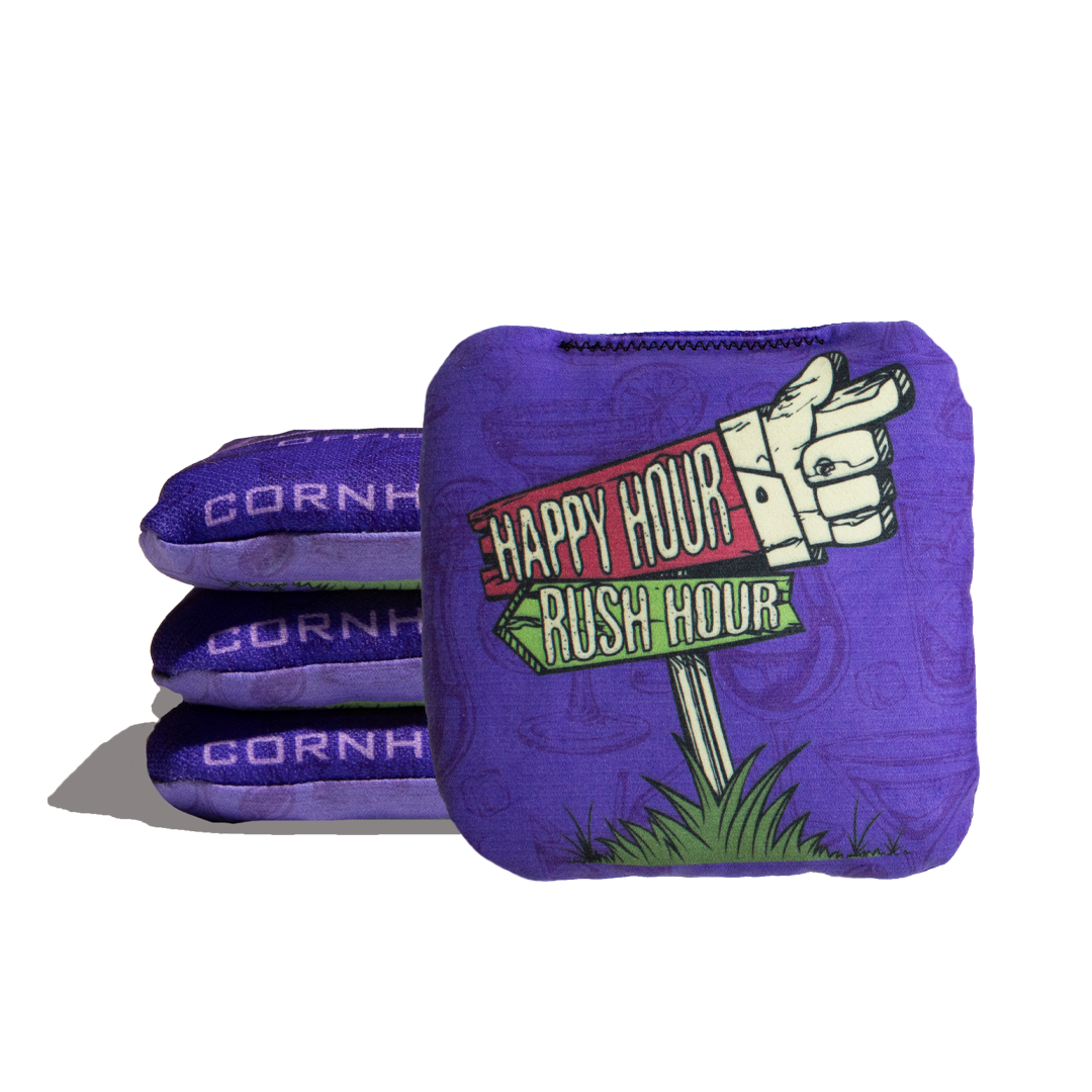 World Series of Cornhole 6-IN Professional Cornhole Bag Rapter - Happy Hour