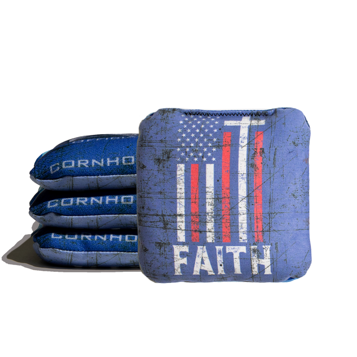 Faith Flag - 6 Inch WSOC Official Pro Cornhole Bags