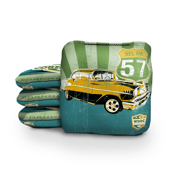 1967 Bel Air - 6 Inch WSOC Official Pro Cornhole Bags