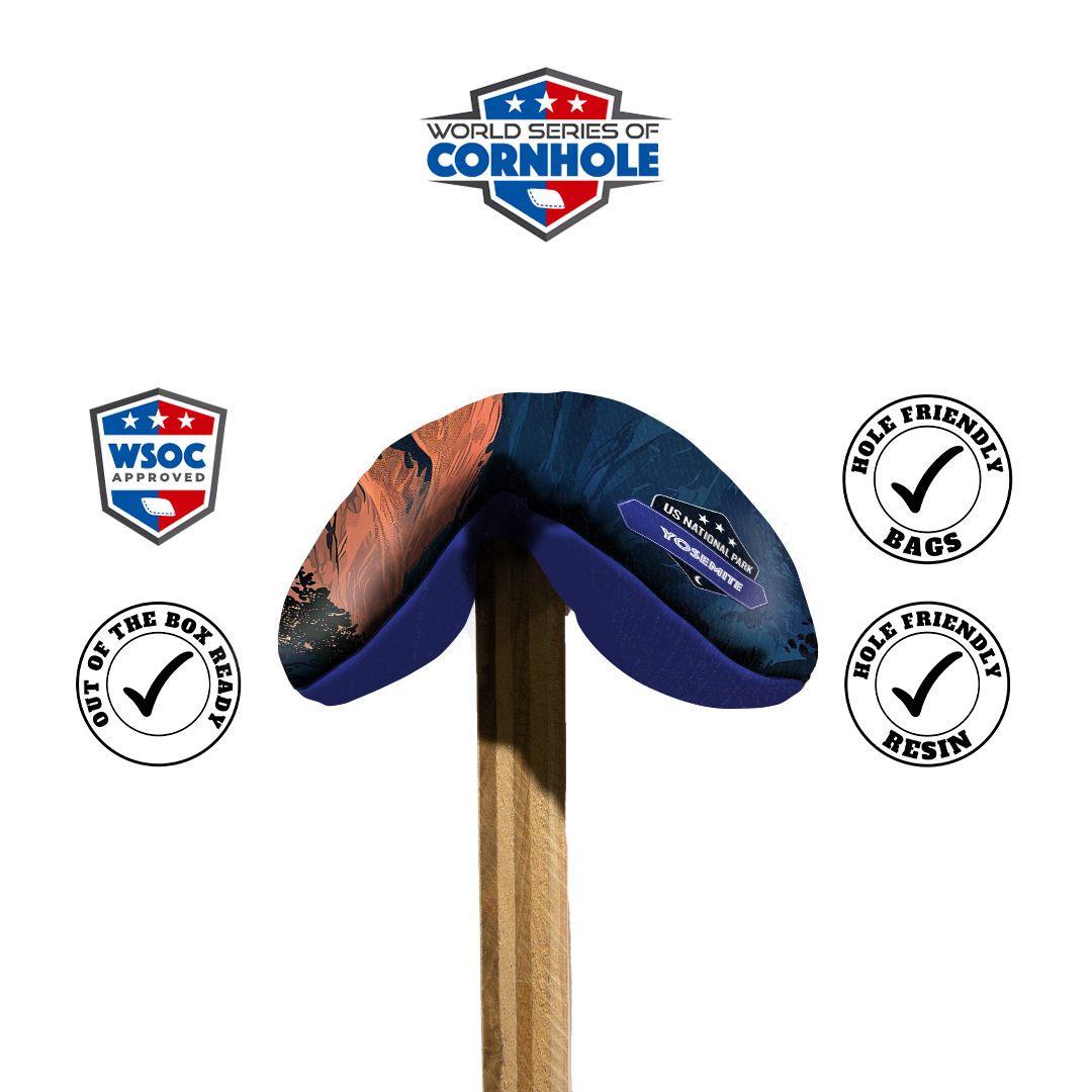 World Series of Cornhole Official 6-IN Professional Cornhole Bag Rapter - South Bend