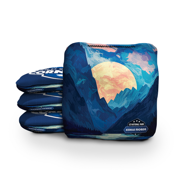 World Series of Cornhole 6-IN Professional Cornhole Bag Rapter - Kenai Fjords National Park