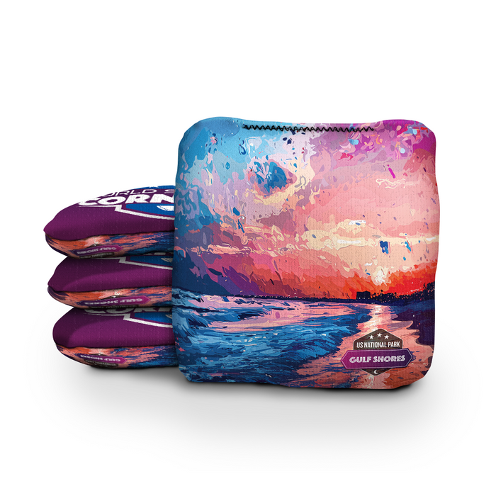 World Series of Cornhole 6-IN Professional Cornhole Bag Rapter - Gulf Shores National Park
