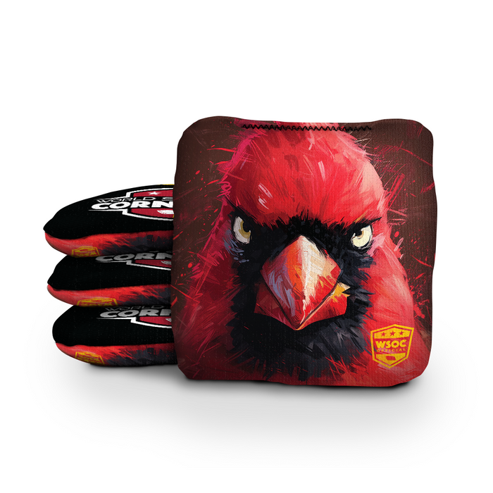 Arizona Cardinals - 6 Inch WSOC Official Pro Cornhole Bags