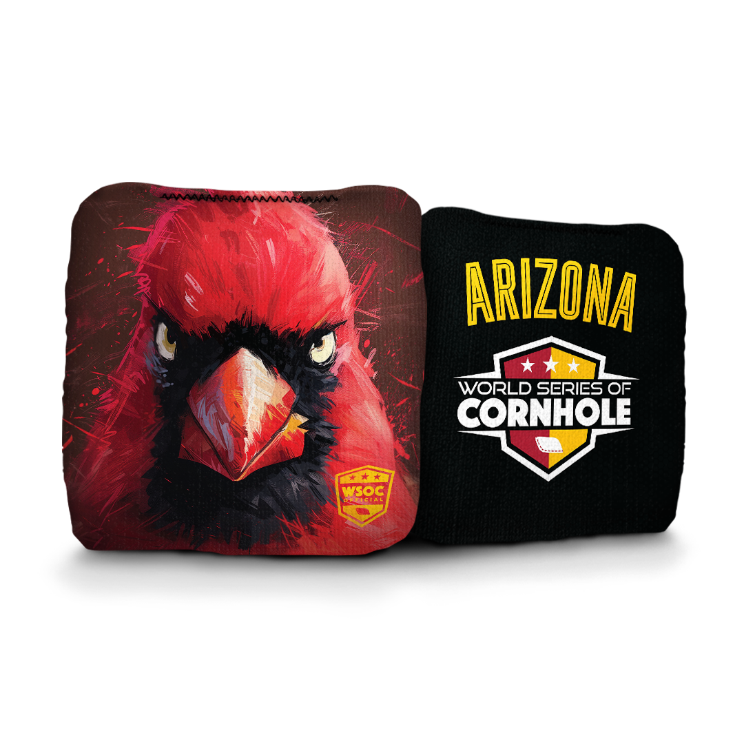 World Series of Cornhole 6-IN Professional Cornhole Bag Rapter - Arizona