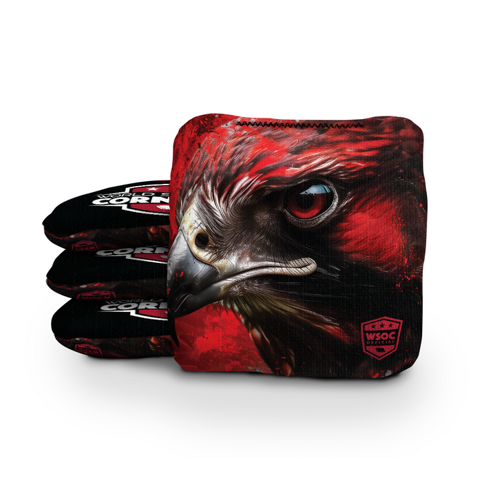 World Series of Cornhole 6-IN Professional Cornhole Bag Rapter - Atlanta Falcons