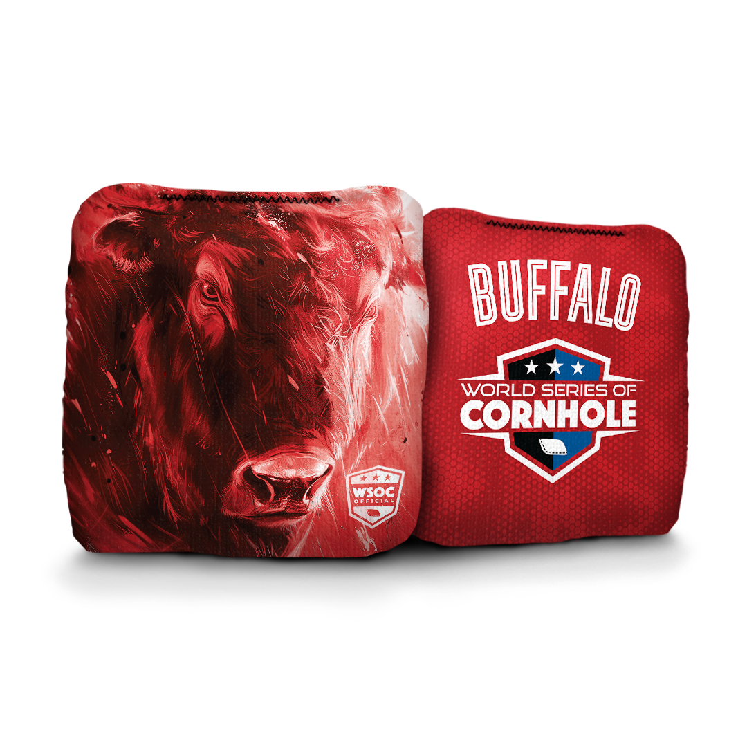 World Series of Cornhole 6-IN Professional Cornhole Bag Rapter - Buffalo