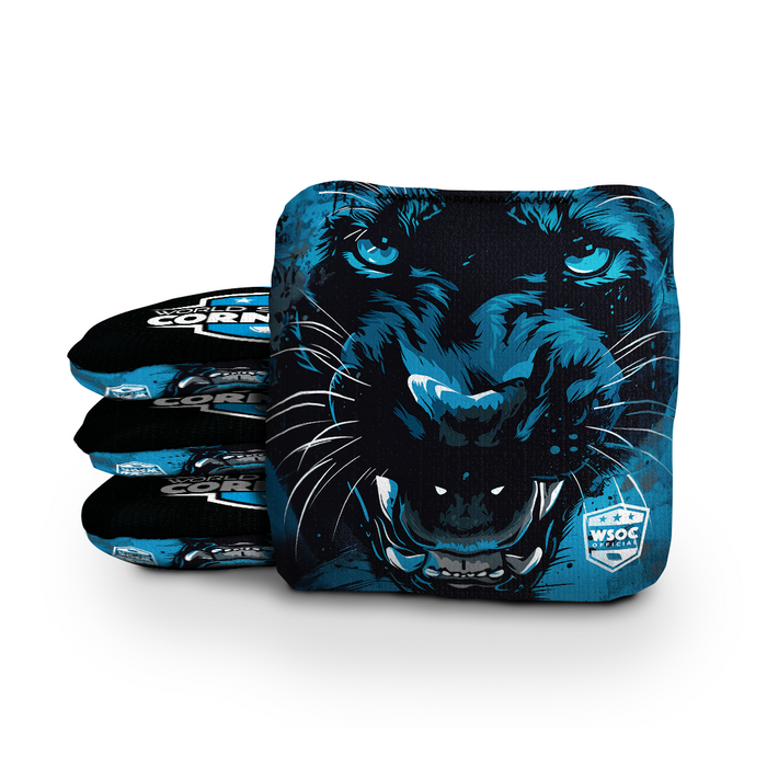 Carolina Panthers - 6 Inch WSOC Official Pro Cornhole Bags