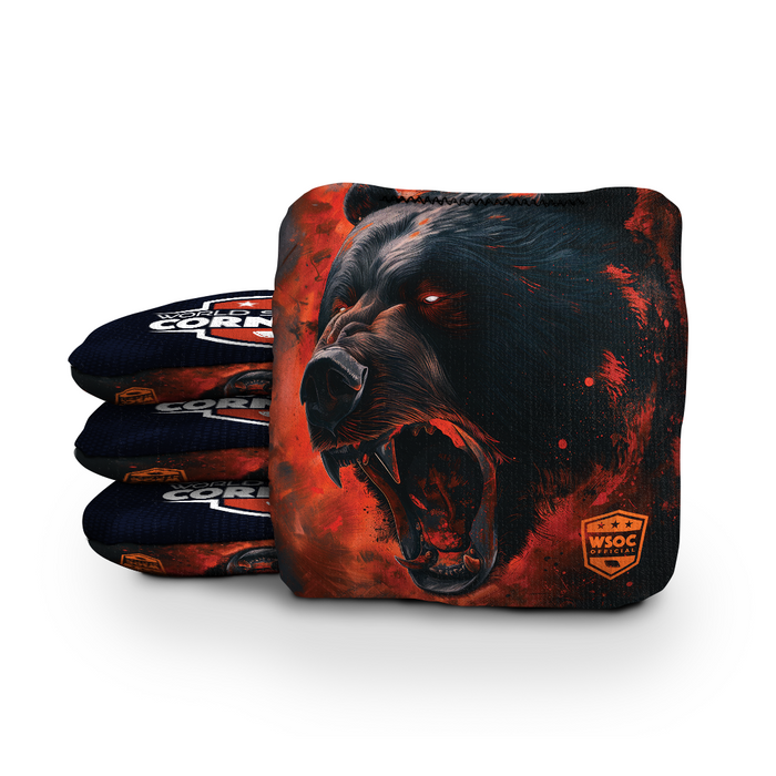 Chicago Bears - 6 Inch WSOC Official Pro Cornhole Bags