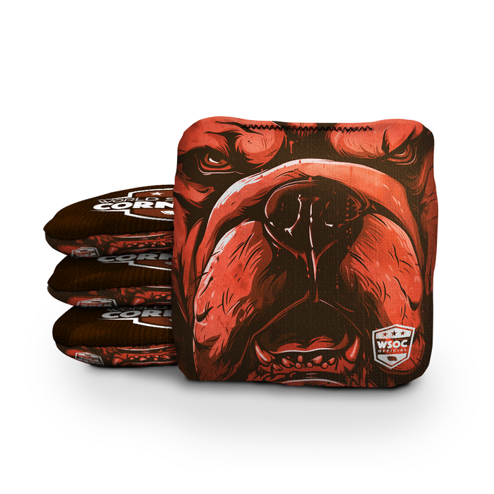 World Series of Cornhole 6-IN Professional Cornhole Bag Rapter - Cleveland Browns