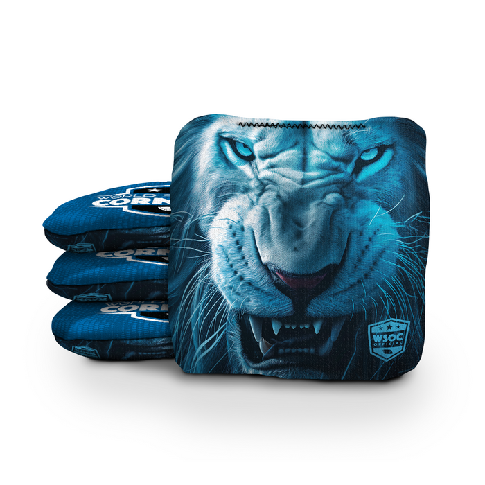 World Series of Cornhole 6-IN Professional Cornhole Bag Rapter - Detroit Lions