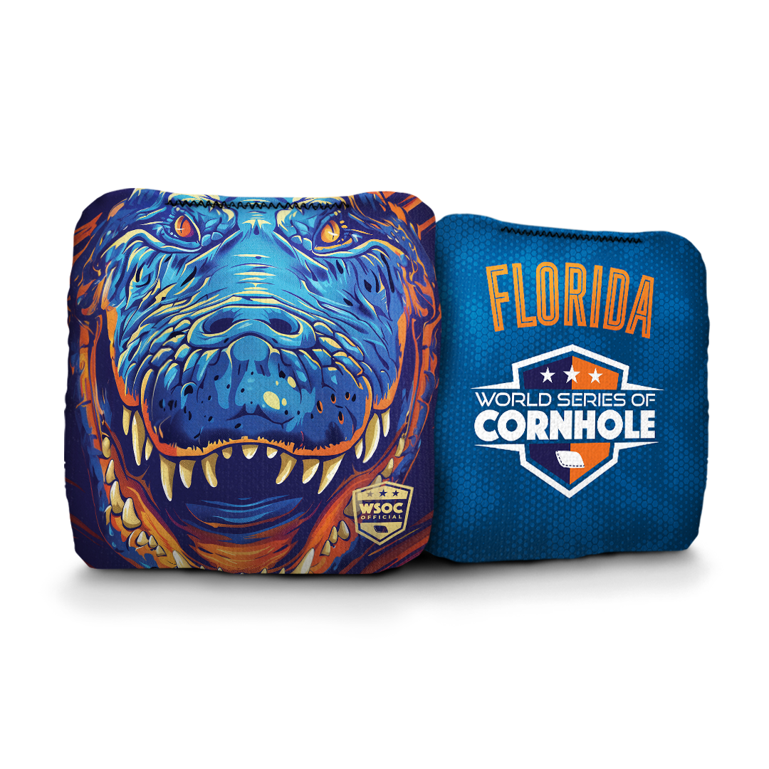 World Series of Cornhole 6-IN Professional Cornhole Bag Rapter - Florida