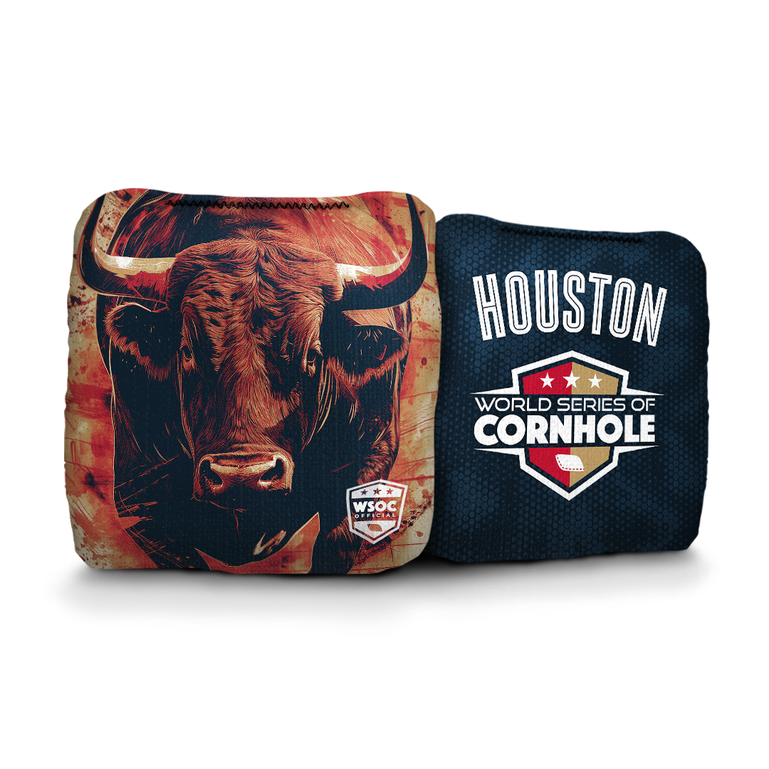 World Series of Cornhole 6-IN Professional Cornhole Bag Rapter - Houston