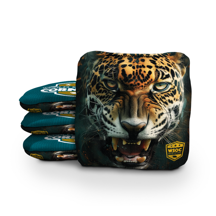 World Series of Cornhole 6-IN Professional Cornhole Bag Rapter - Jacksonville Jaguars