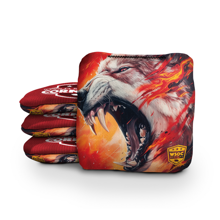 World Series of Cornhole 6-IN Professional Cornhole Bag Rapter - Kansas City Chiefs