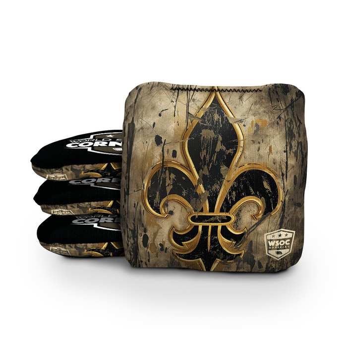 World Series of Cornhole 6-IN Professional Cornhole Bag Rapter - New Orleans Saints