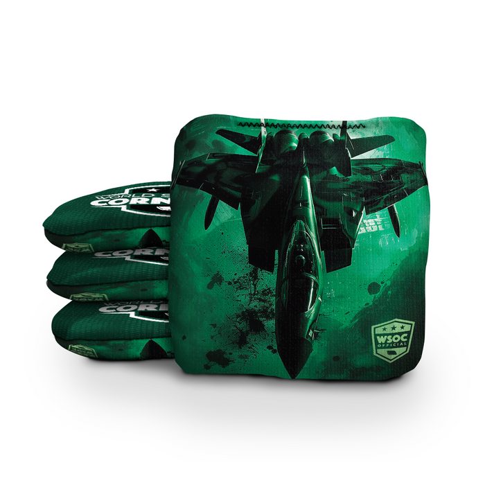 New York Jets - 6 Inch WSOC Official Pro Cornhole Bags