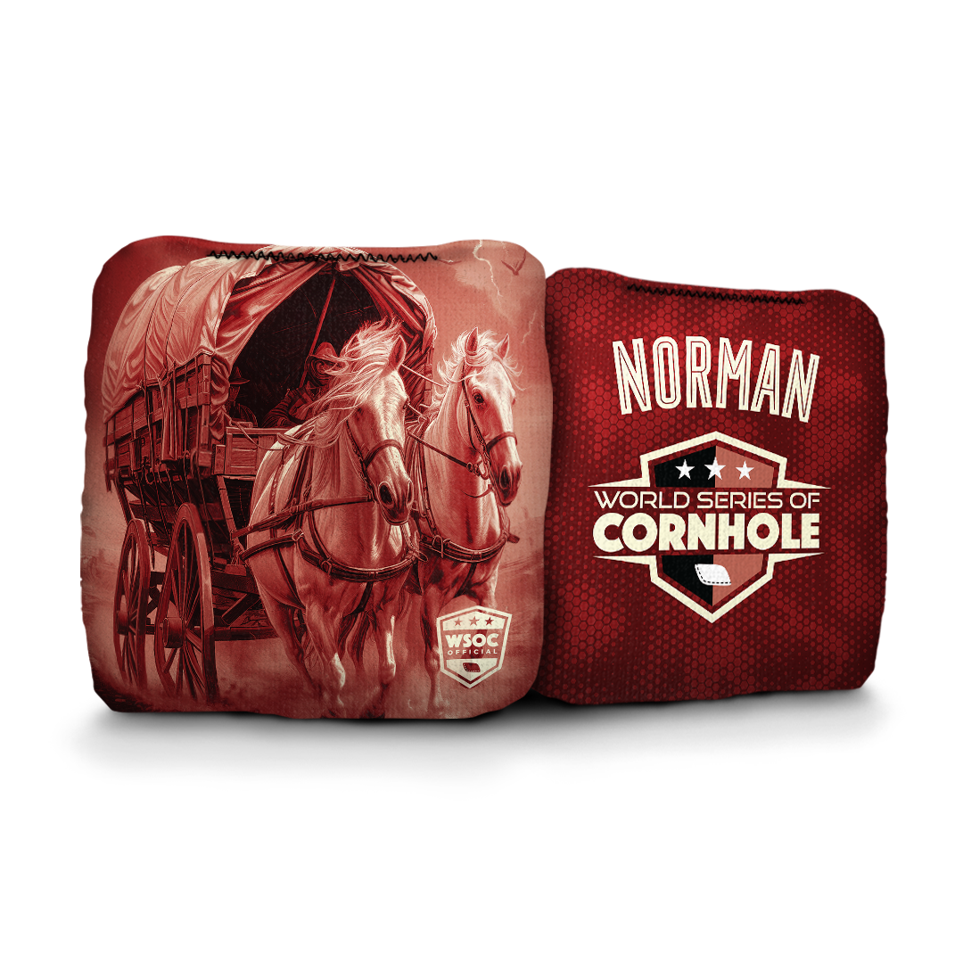 World Series of Cornhole 6-IN Professional Cornhole Bag Rapter - Oklahoma