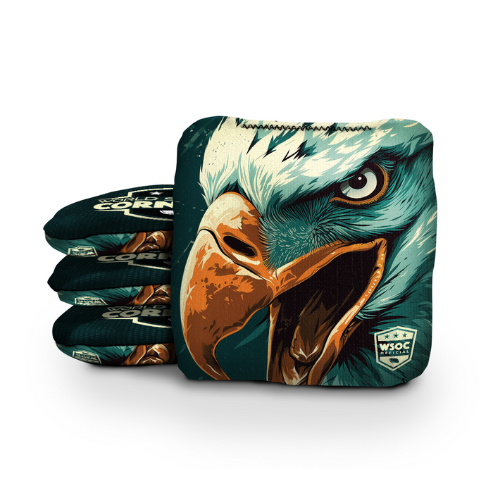 Philadelphia Eagles - 6 Inch WSOC Official Pro Cornhole Bags