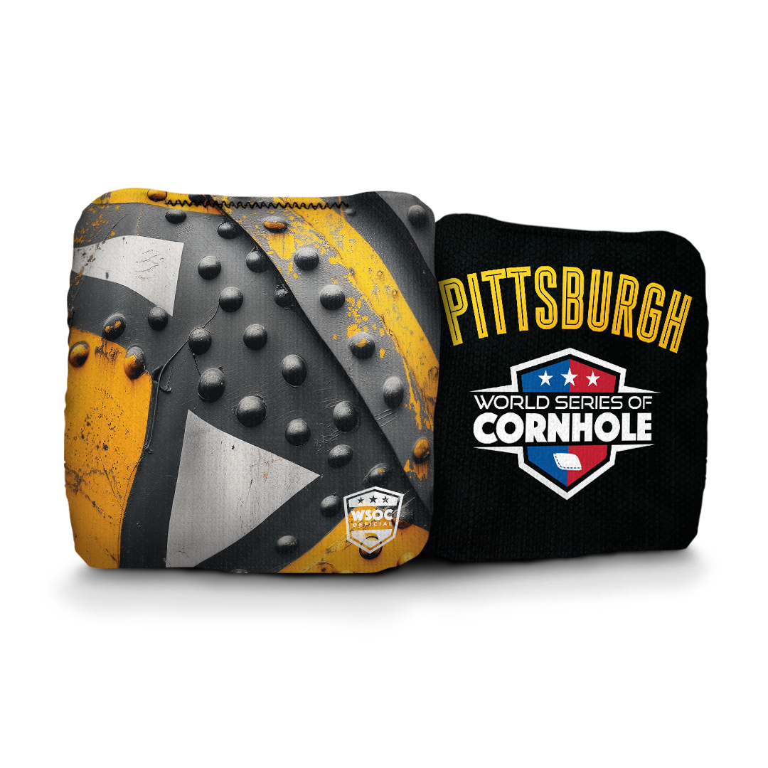 World Series of Cornhole 6-IN Professional Cornhole Bag Rapter - Pittsburgh