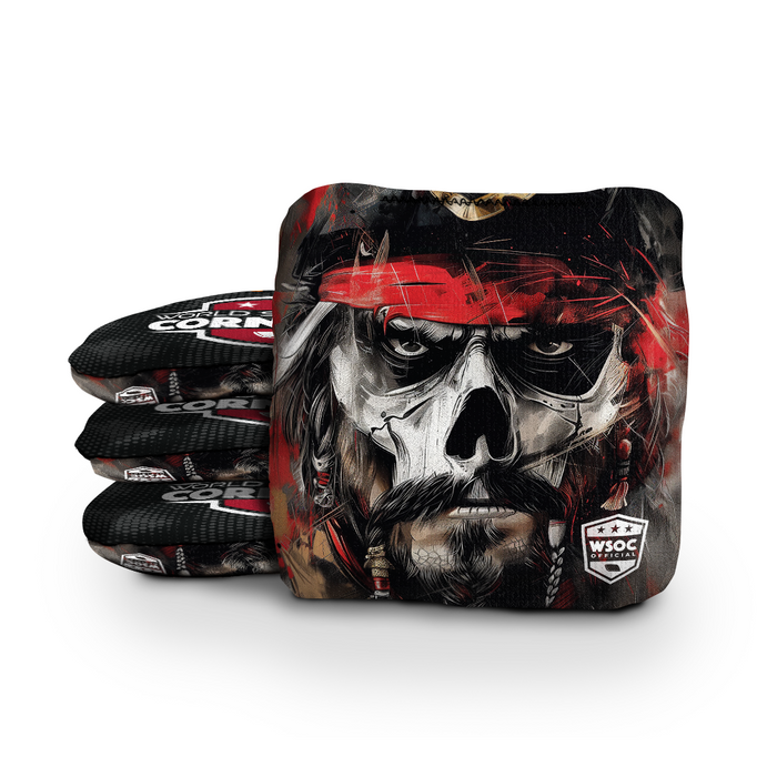 World Series of Cornhole Official 6-IN Professional Cornhole Bag Rapter - Tampa Bay Buccaneers