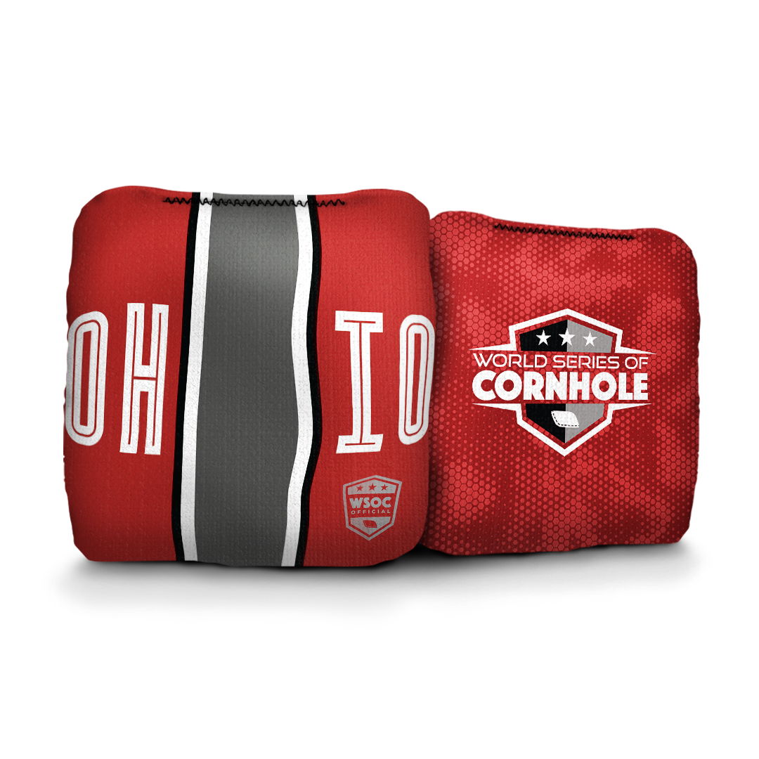 World Series of Cornhole 6-IN Professional Cornhole Bag Rapter - Ohio