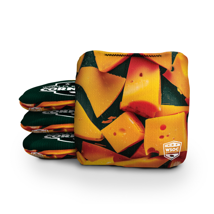 World Series of Cornhole 6-IN Professional Cornhole Bag Rapter - Green Bay Packers