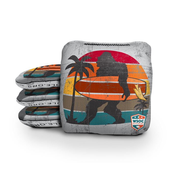 Surfing Sasquatch - 6 Inch WSOC Official Pro Cornhole Bags
