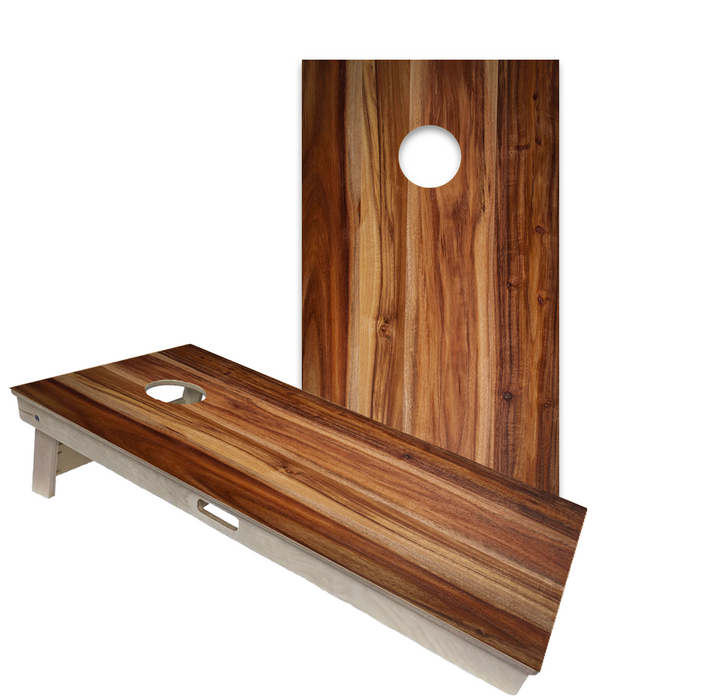 World Series of Cornhole Official 2' x 4' Professional Cornhole Board Runway 2402P - Wood Finish Acacia