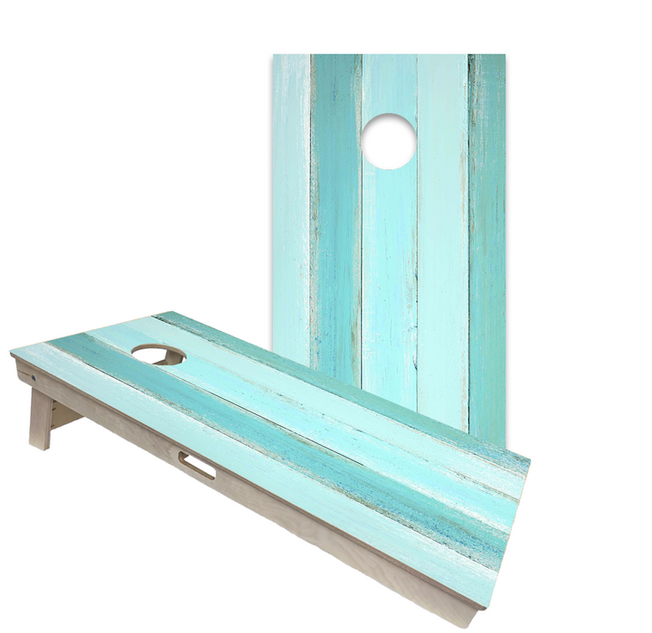 World Series of Cornhole Official 2' x 4' Professional Cornhole Board Runway 2402P - Coastal Wood Plank