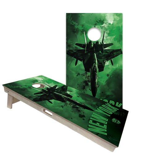 World Series of Cornhole Official 2' x 4' Professional Cornhole Board Runway 2402P - New York Jets