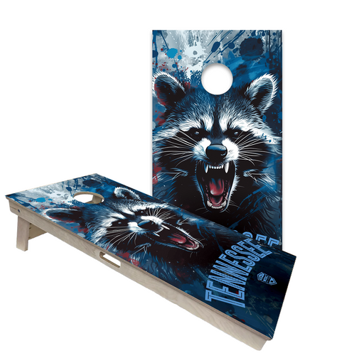 World Series of Cornhole Official 2' x 4' Professional Cornhole Board Runway 2402P - Tennessee Titans