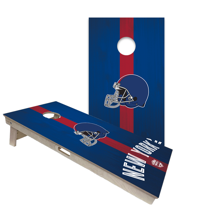 World Series of Cornhole Official 2' x 4' Professional Cornhole Board Runway 2402P - New York Giants