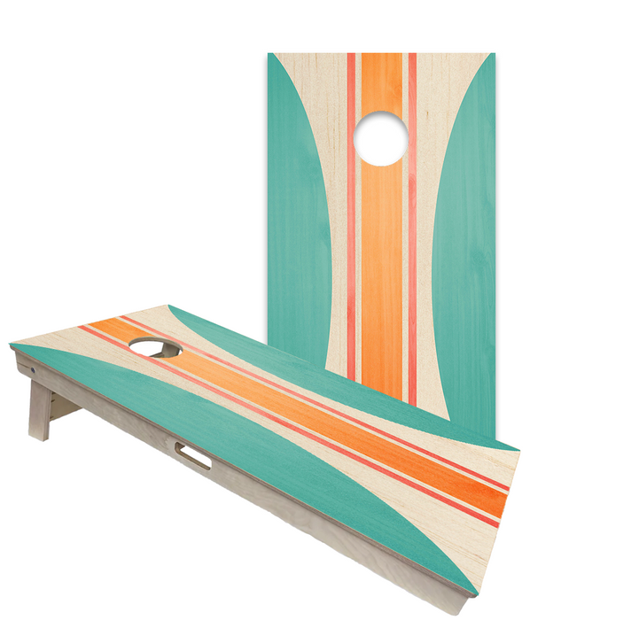 World Series of Cornhole Official 2' x 4' Professional Cornhole Board Runway 2402P - Beau Surf Board