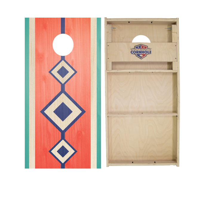 World Series of Cornhole Official 2' x 4' Professional Cornhole Board Runway 2402P - Hunter Surf Board