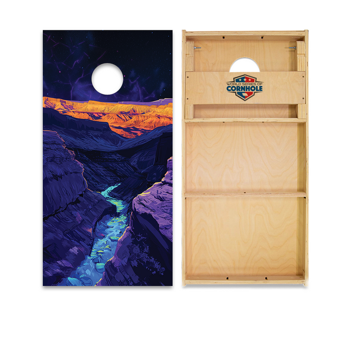 World Series of Cornhole Official 2' x 4' Professional Cornhole Board Runway 2402P - Capitol Reef National Park