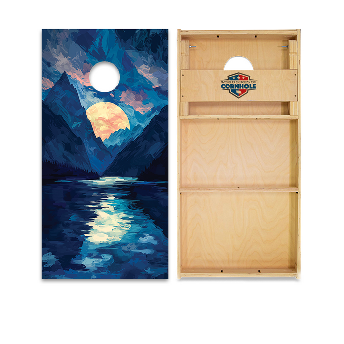 World Series of Cornhole Official 2' x 4' Professional Cornhole Board Runway 2402P - Kenai Fjords National Park