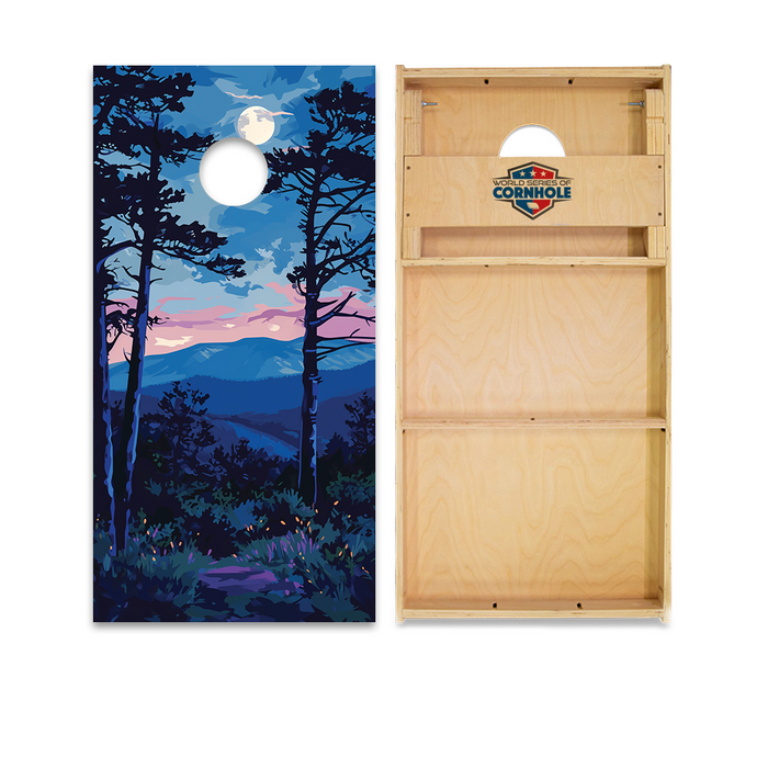 World Series of Cornhole Official 2' x 4' Professional Cornhole Board Runway 2402P - Shenandoah National Park
