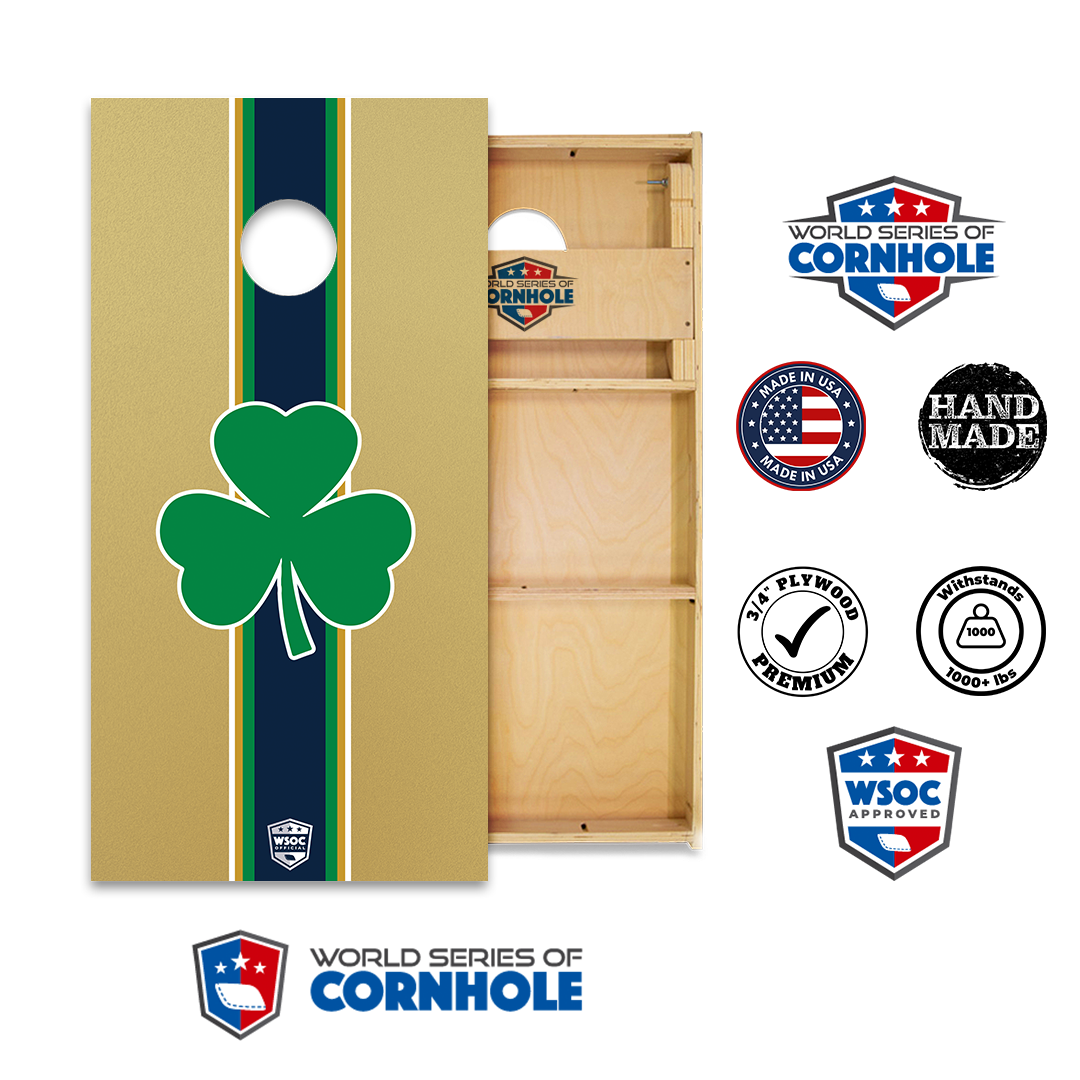 World Series of Cornhole Official 2' x 4' Professional Cornhole Board Runway 2402P - South Bend