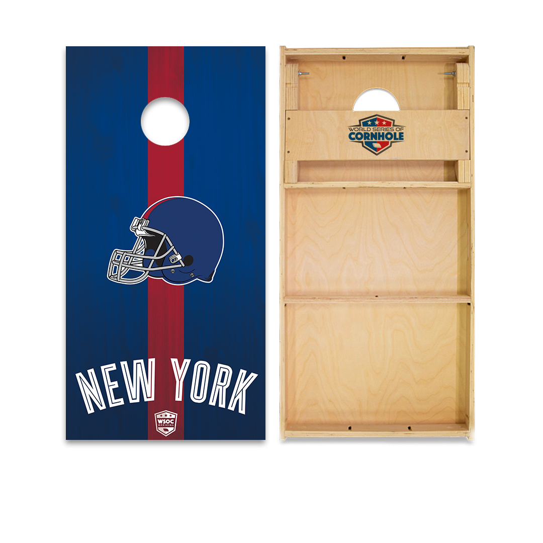 World Series of Cornhole Official 2' x 4' Professional Cornhole Board Runway 2402P - New York