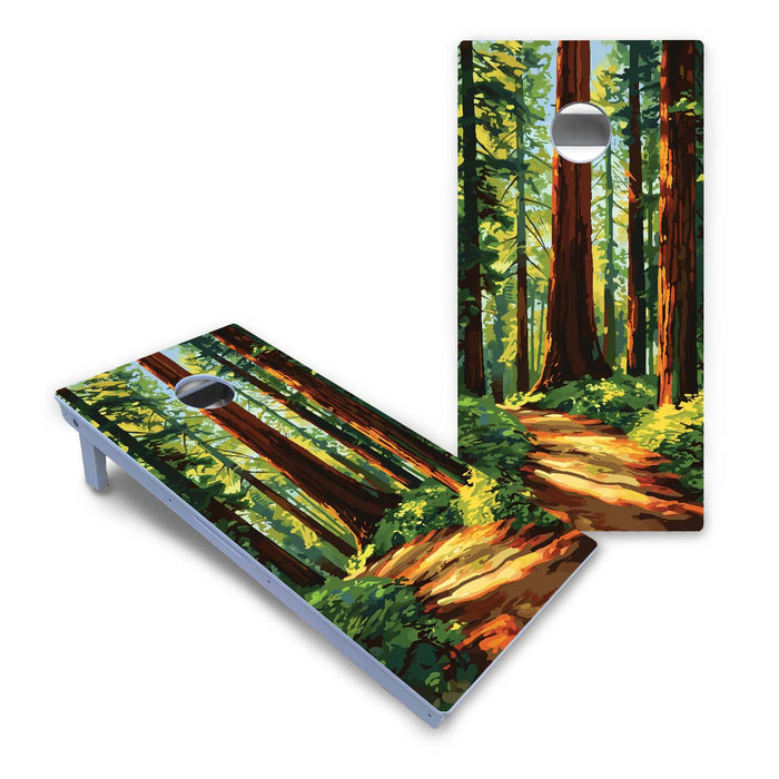 World Series of Cornhole Board Official All-Weather - Redwood Forest