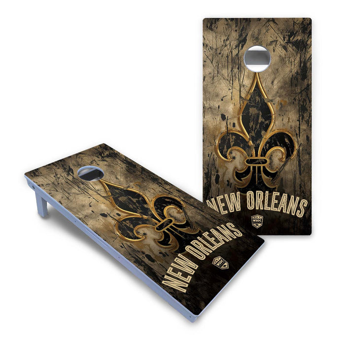 World Series of Cornhole Board Official All-Weather - New Orleans Saints