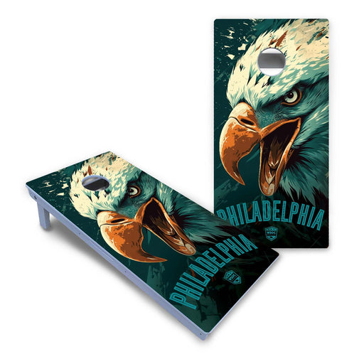 World Series of Cornhole Board Official All-Weather - Philadelphia Eagles